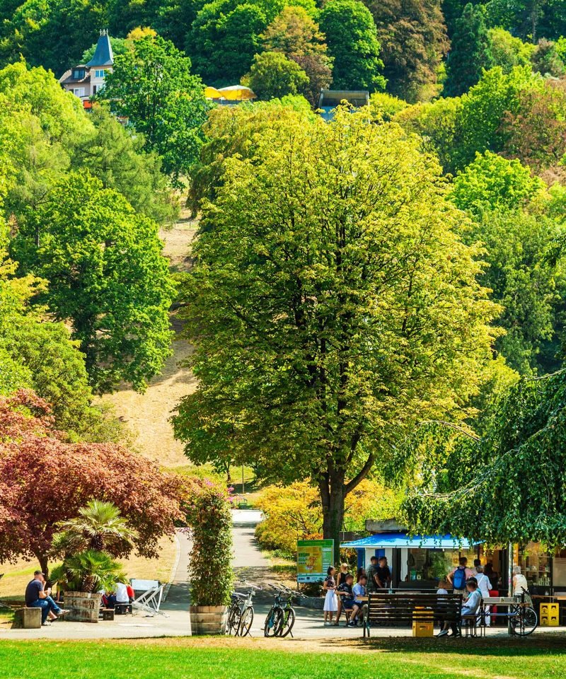 Schlossberg und Stadtgarten